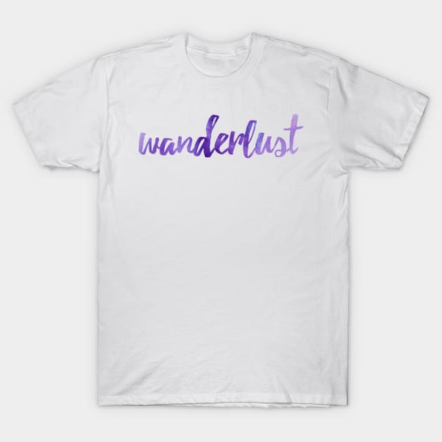 Wanderlust T-Shirt by lolosenese